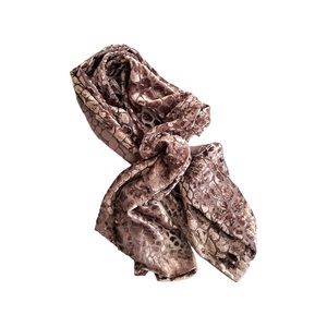 Elegant Burnout Velvet Scarf from Korea LIKE NEW